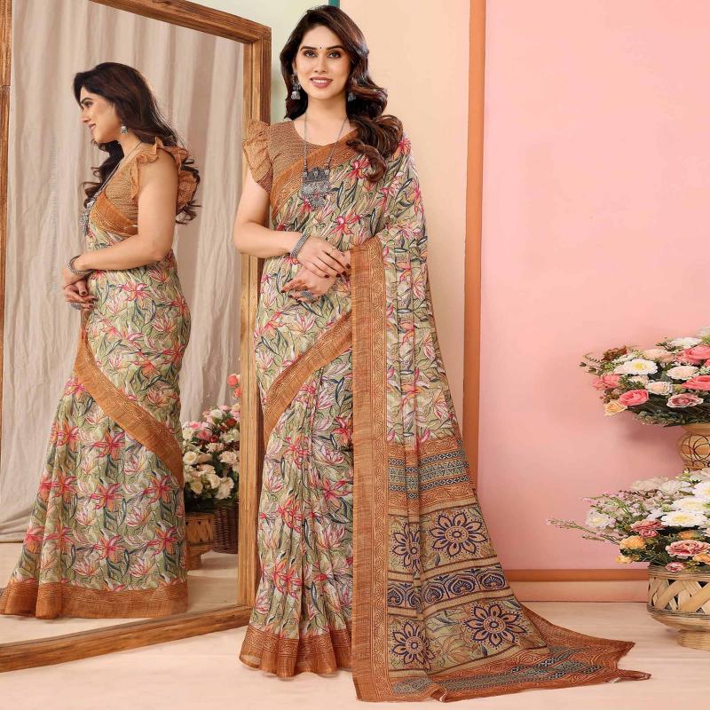 Ethosari New Kota Doriya Printed catalog beatiful sarees in online india