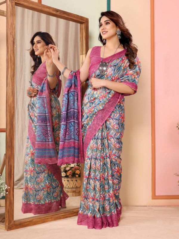 Ethosari New Kota Doriya Printed catalog beatiful sarees in online india