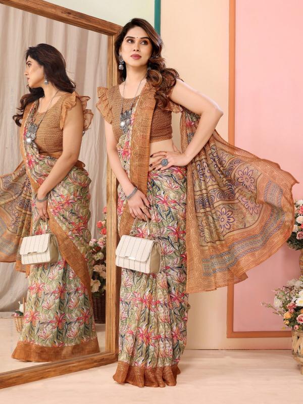 Ethosari New Kota Doriya Printed catalog beatiful sarees in online india