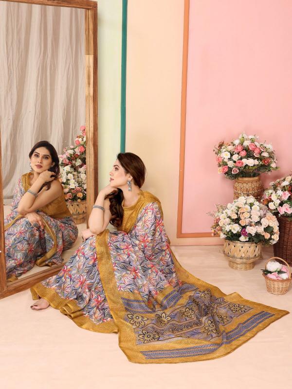 Ethosari New Kota Doriya Printed catalog beatiful sarees in online india