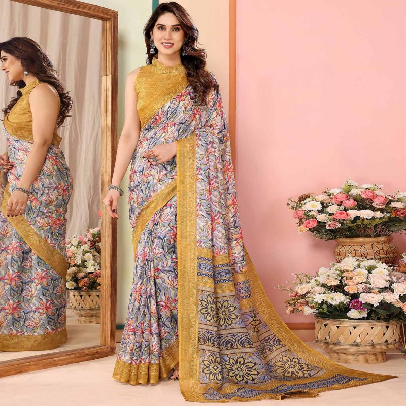 Ethosari New Kota Doriya Printed catalog beatiful sarees in online india