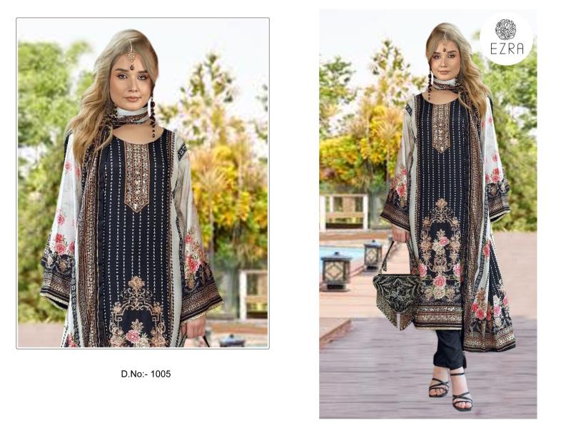 Ezra Nusrat catalog wholesale dress materials online chennai