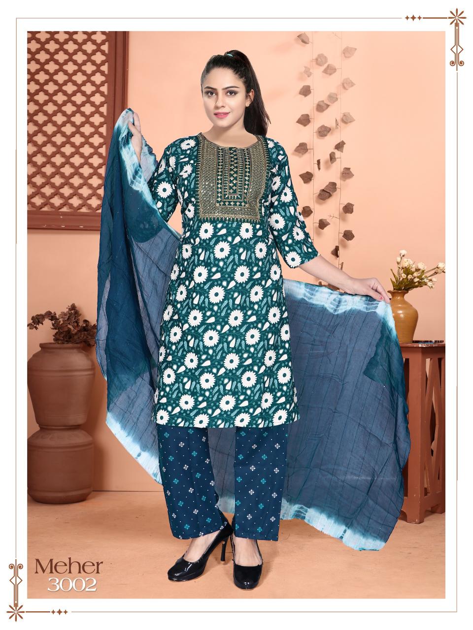 Fashion Talk Meher VOL.0.2.1 catalog cheap designer kurtis online india