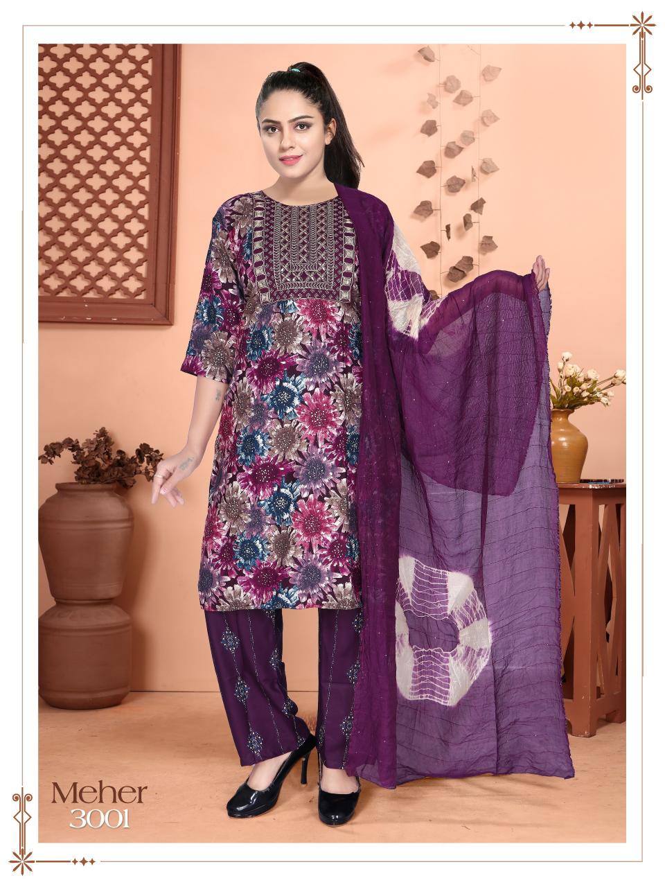 Fashion Talk Meher VOL.0.2.1 catalog cheap designer kurtis online india
