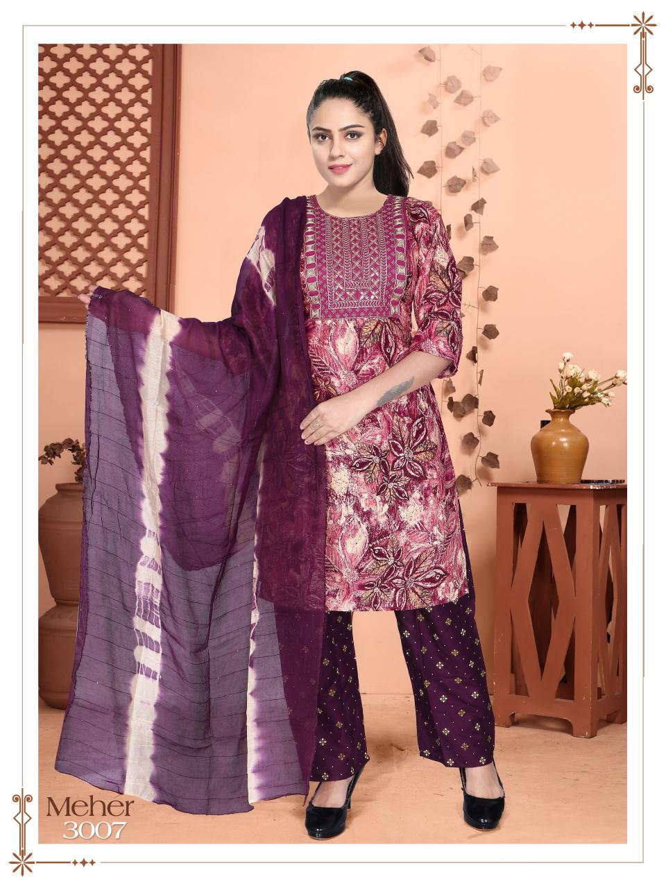 Fashion Talk Meher VOL.0.2.1 catalog cheap designer kurtis online india