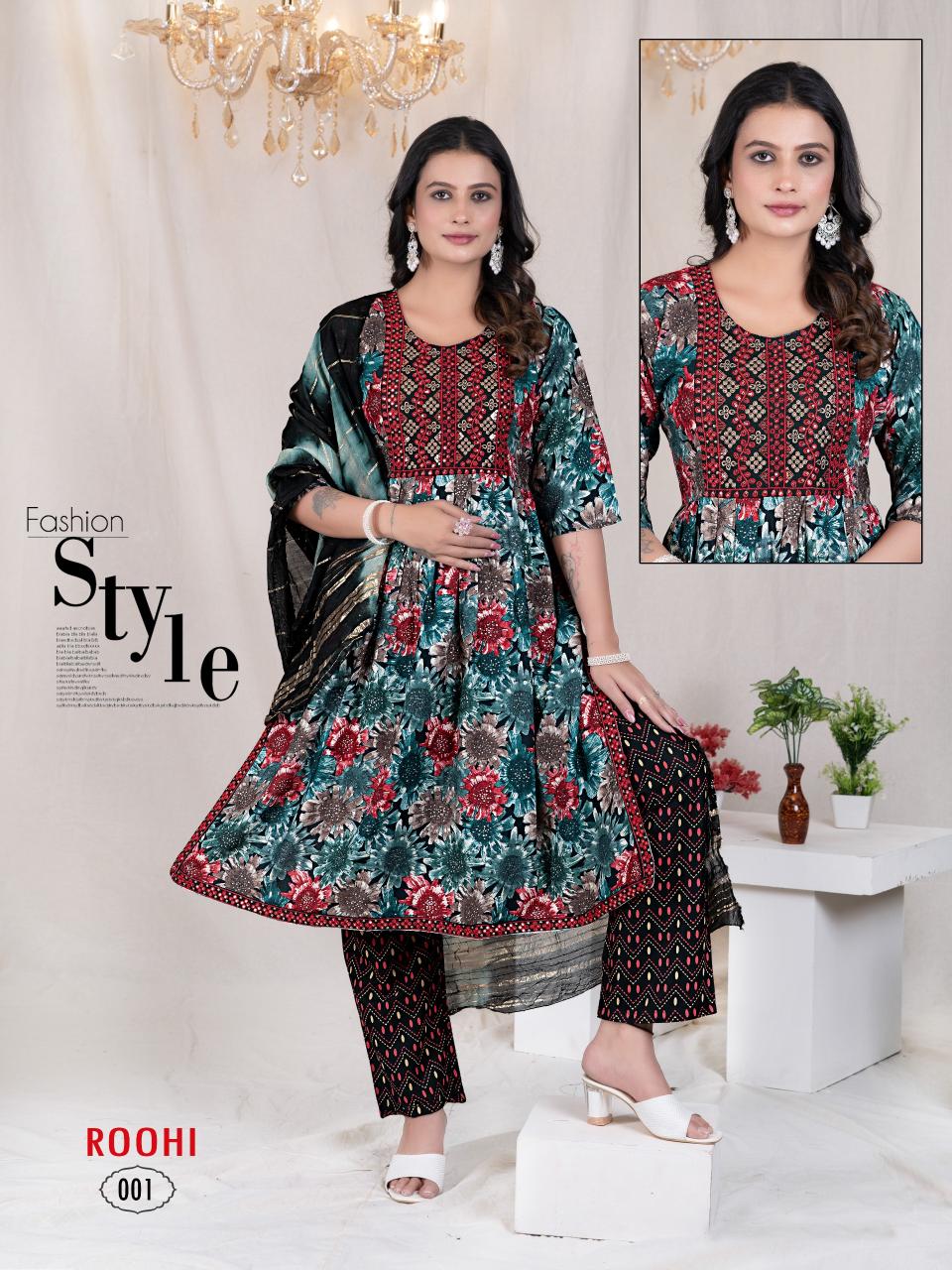Fashion Talk Roohi VOL.0.2.1 Catalog womens kurti brans india