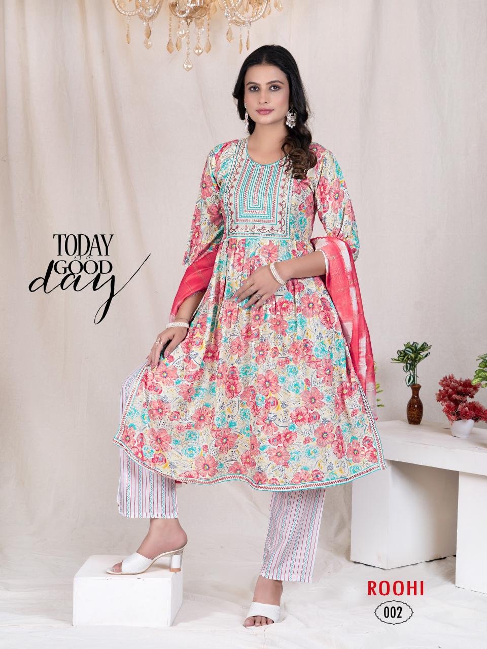 Fashion Talk Roohi VOL.0.2.1 Catalog womens kurti brans india