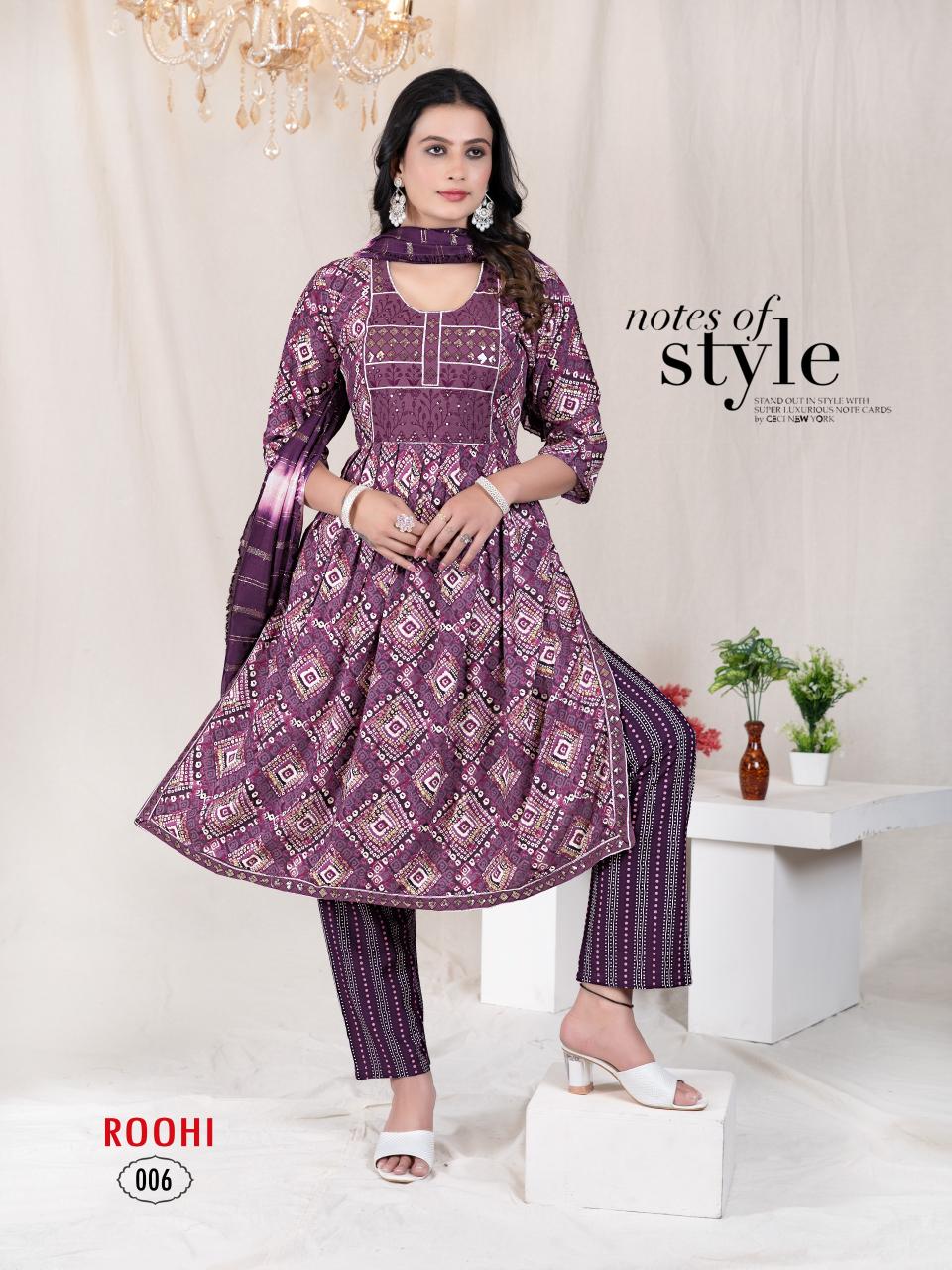 Fashion Talk Roohi VOL.0.2.1 Catalog womens kurti brans india