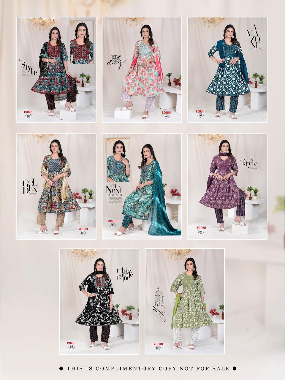 Fashion Talk Roohi VOL.0.2.1 Catalog womens kurti brans india