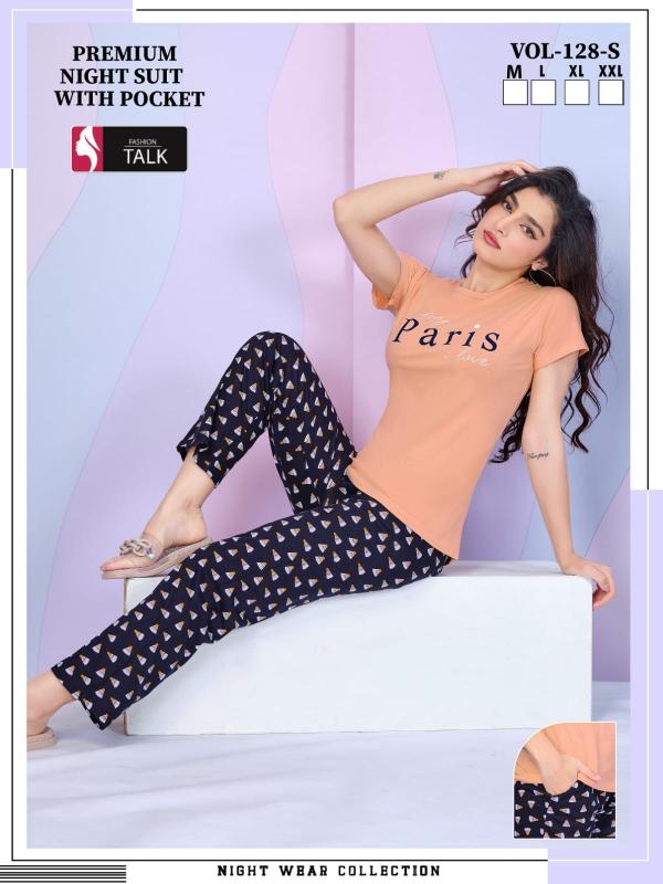 Fashion Talk VOL.JC 128 S catalog night dress wholesale market in ahmedabad