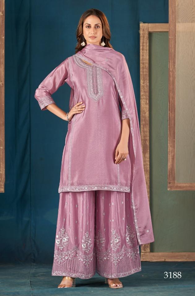 Felocity 3188 To 3191 catalog embroidered kurtis india