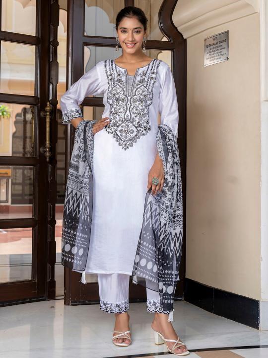 Felocity Black & White catalog black kurti online shopping india
