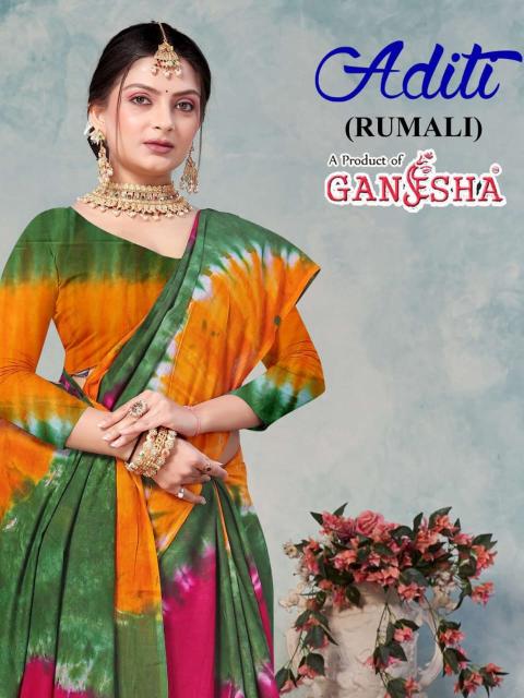 Ganesha Aditi Vol-1 – Rumali Cotton Sarees - Wholesale Catalog