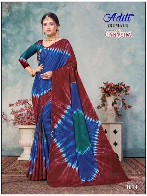 Ganesha Aditi Vol-1 – Rumali Cotton Sarees - Wholesale Catalog