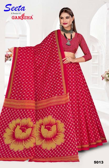 Ganesha Seeta Vol-5 – Cotton Sarees - Wholesale Catalog