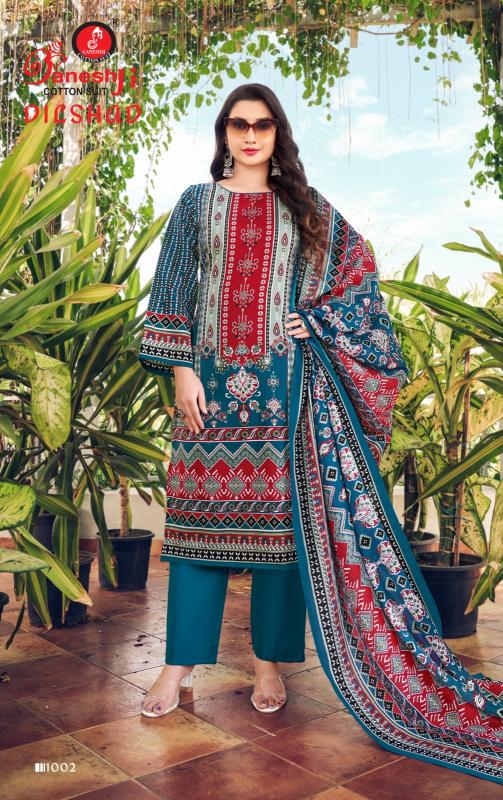 Ganeshji Dilshad Vol-01 – Dress Material - Wholesale Catalog