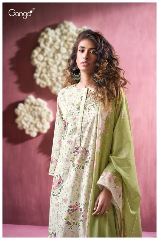 Ganga Abuor 3275 catalog salwar suit design for women