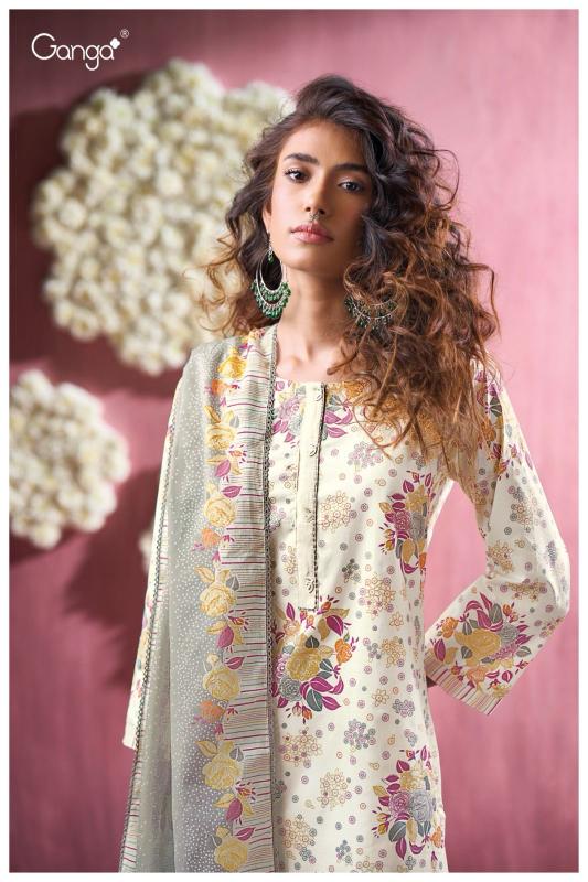 Ganga Abuor 3275 catalog salwar suit design for women