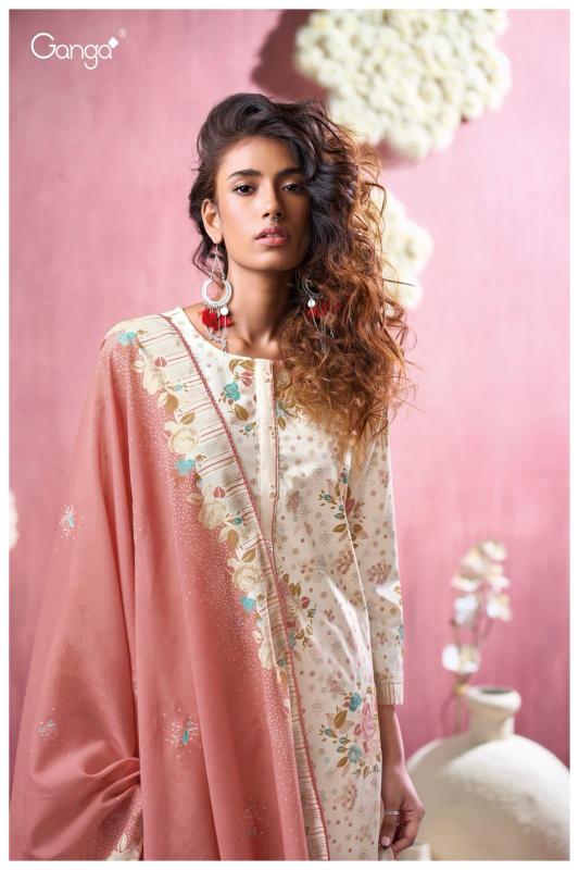 Ganga Abuor 3275 catalog salwar suit design for women