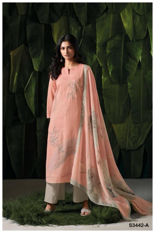 Ganga Beverly 3442 catalog wholesale salwar kameez pakistani