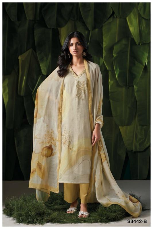 Ganga Beverly 3442 catalog wholesale salwar kameez pakistani
