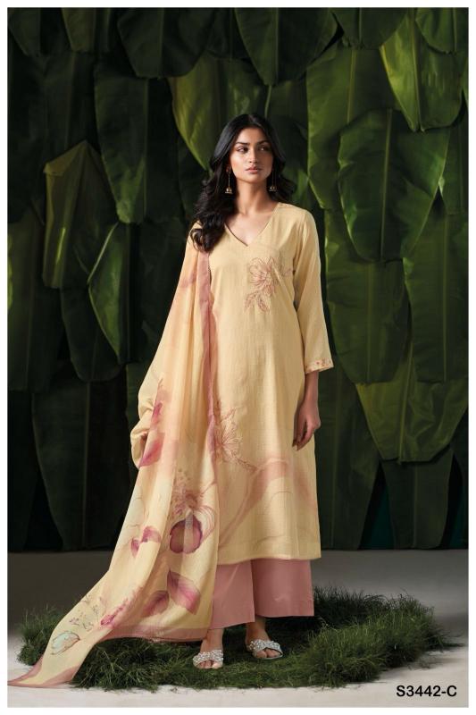Ganga Beverly 3442 catalog wholesale salwar kameez pakistani