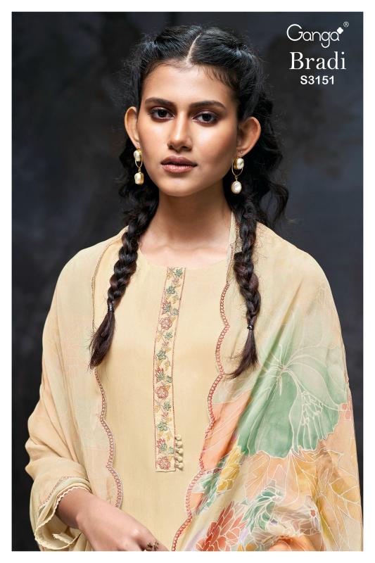 Ganga Bradi 3151 catalog ladies salwar kameez wholesale