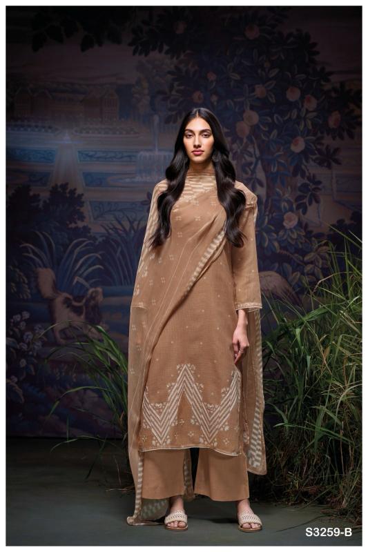 Ganga Brandy 3259 Catalog salwar kameez cotton