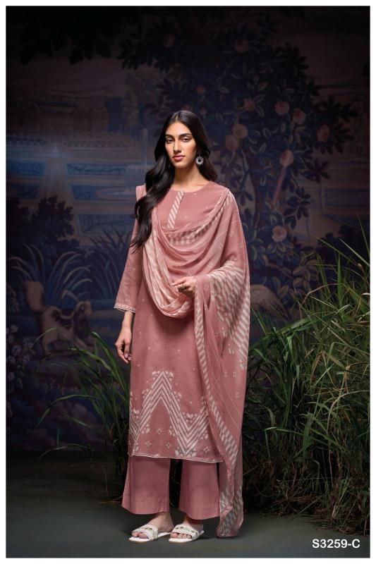 Ganga Brandy 3259 Catalog salwar kameez cotton