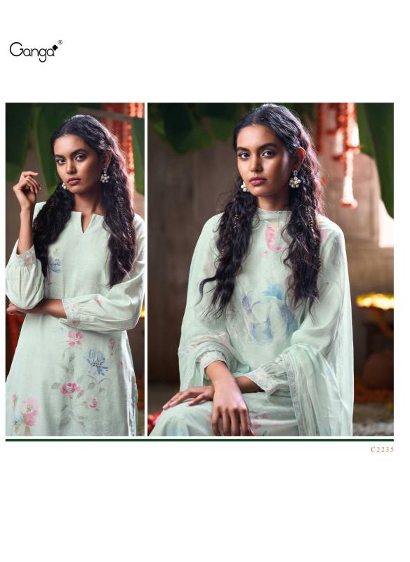 Ganga Daffodil catalog wholesale market for salwar kameez in delhi