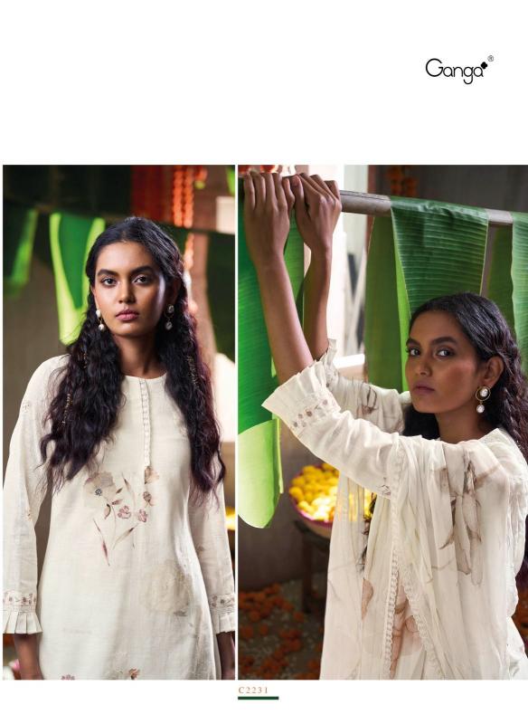 Ganga Daffodil catalog wholesale market for salwar kameez in delhi