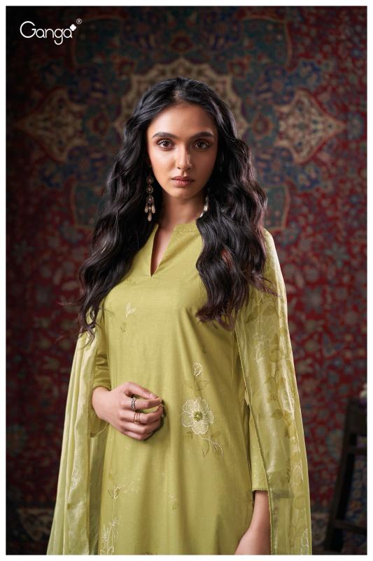 Ganga Eboni 3403 catalog top office wear wholesale brand salwar kameez