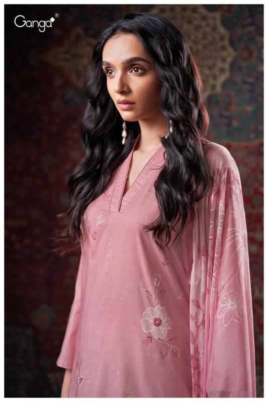 Ganga Eboni 3403 catalog top office wear wholesale brand salwar kameez