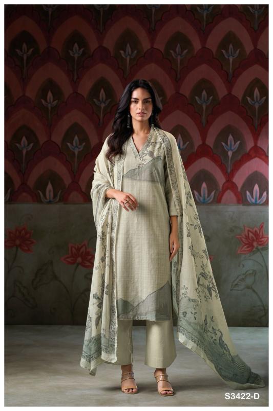 Ganga Fariha 3422 catalog wholesale salwar kameez in hyderabad