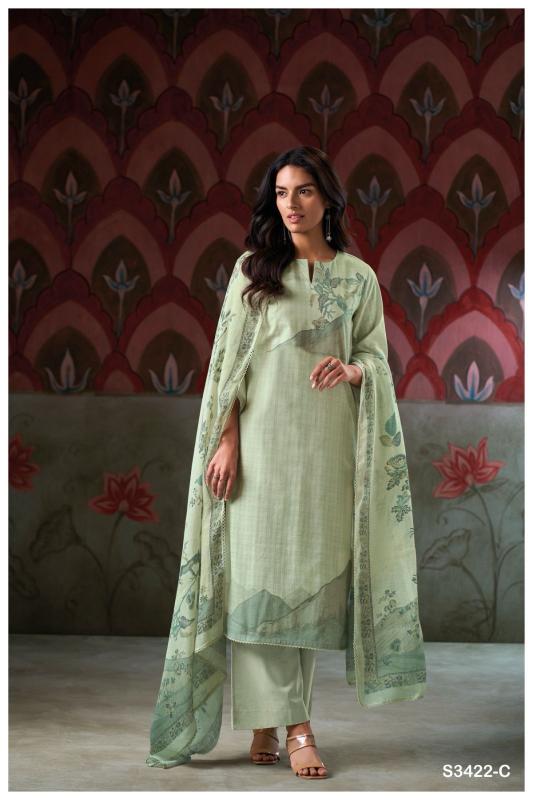Ganga Fariha 3422 catalog wholesale salwar kameez in hyderabad
