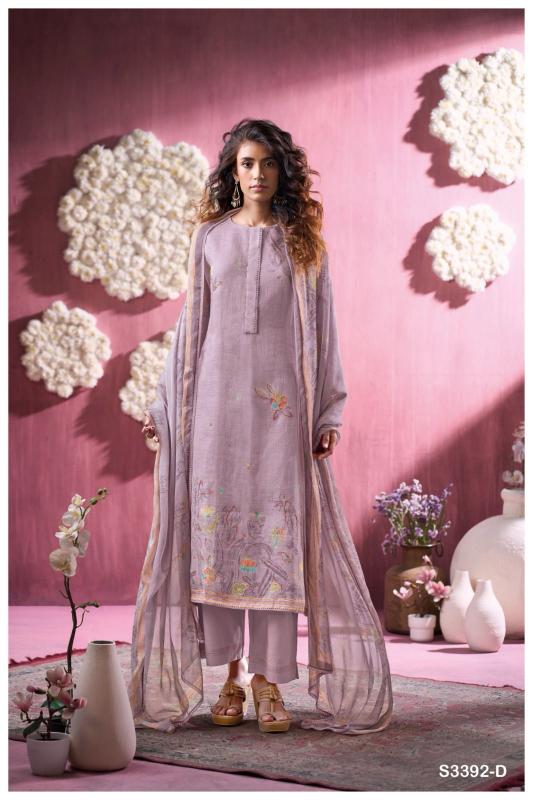 Ganga Florissa 3392 catalog wholesale salwar kameez market in bangalore