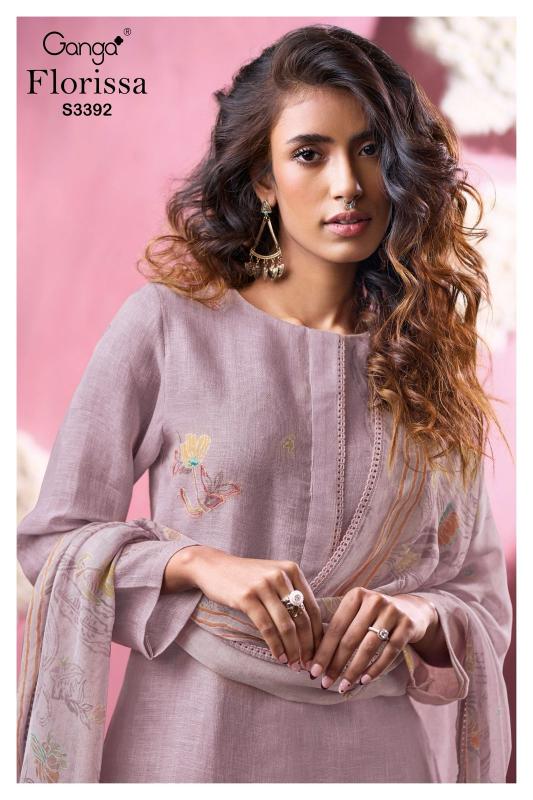 Ganga Florissa 3392 catalog wholesale salwar kameez market in bangalore