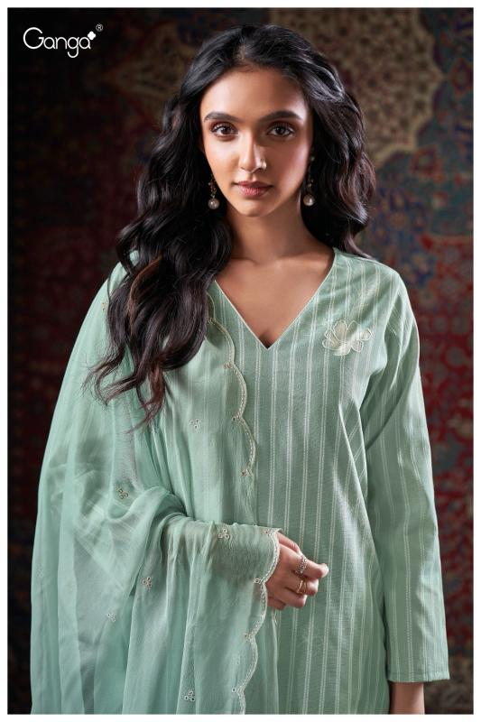 Ganga Gillian 3356 catalog buy wholesale salwar kameez surat