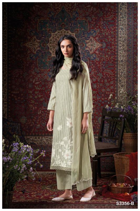 Ganga Gillian 3356 catalog buy wholesale salwar kameez surat