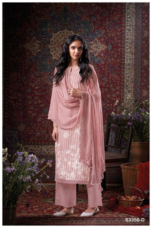 Ganga Gillian 3356 catalog buy wholesale salwar kameez surat