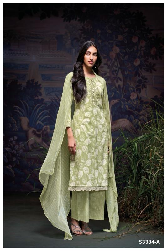 Ganga Halie 3384 catalog wholesale cotton salwar kameez
