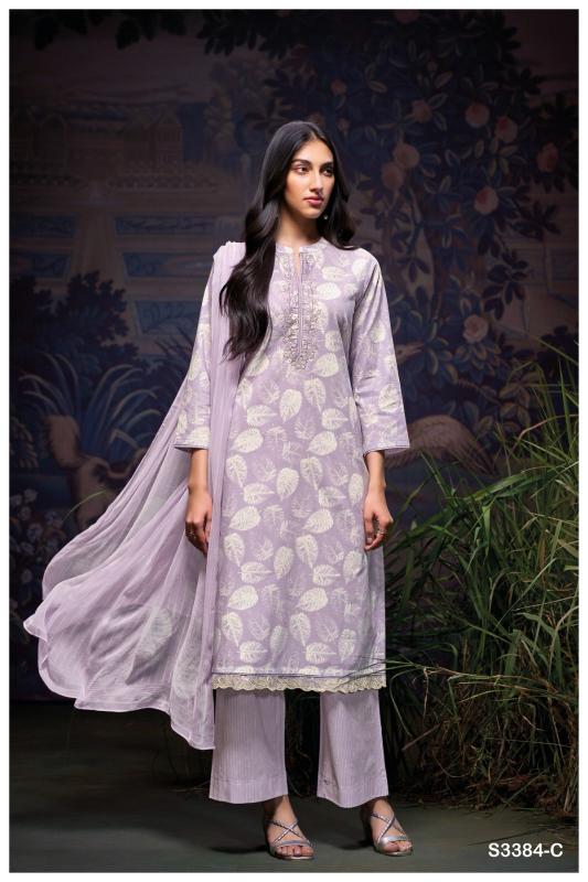 Ganga Halie 3384 catalog wholesale cotton salwar kameez