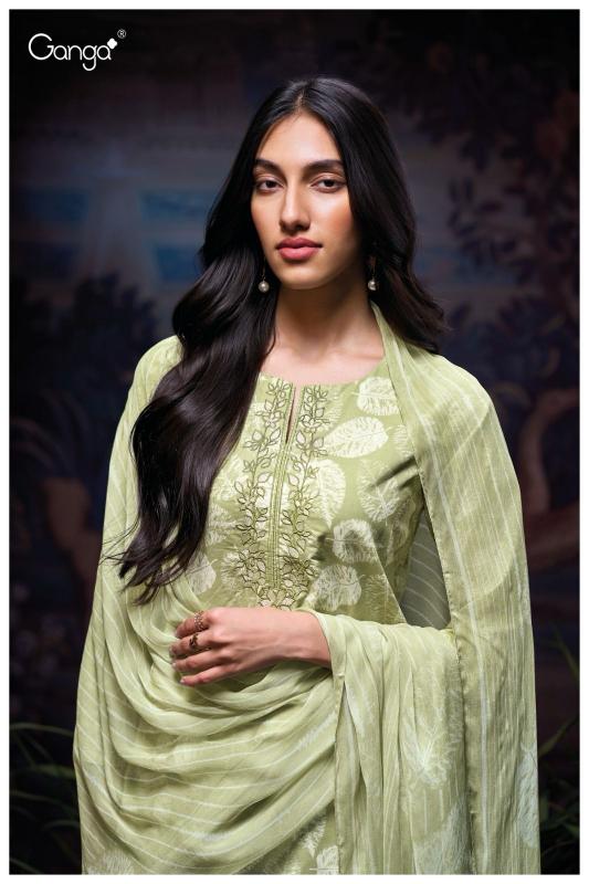 Ganga Halie 3384 catalog wholesale cotton salwar kameez