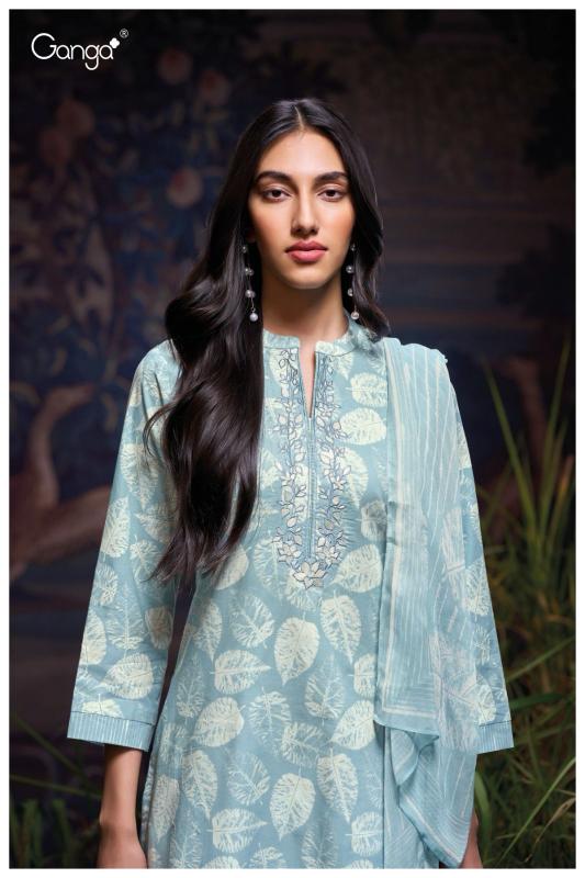 Ganga Halie 3384 catalog wholesale cotton salwar kameez