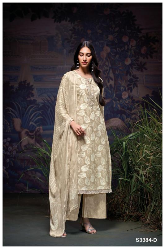 Ganga Halie 3384 catalog wholesale cotton salwar kameez