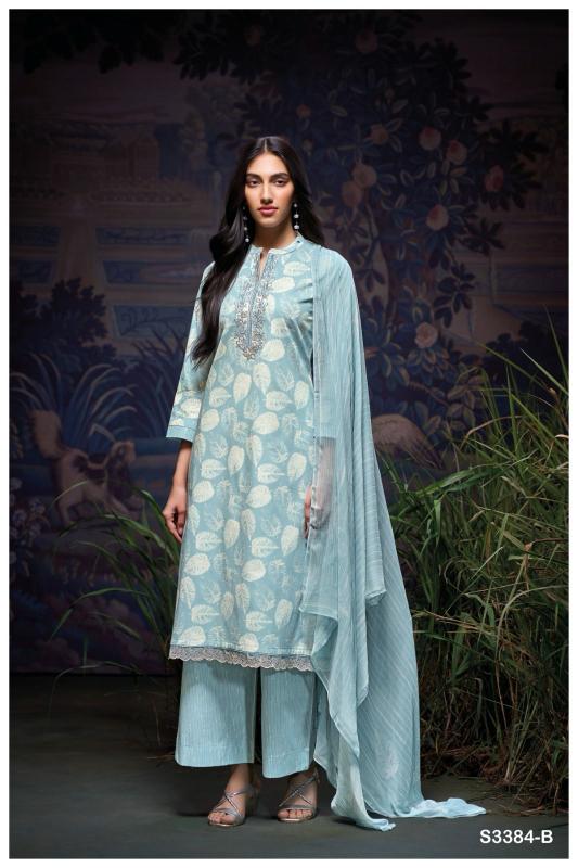 Ganga Halie 3384 catalog wholesale cotton salwar kameez