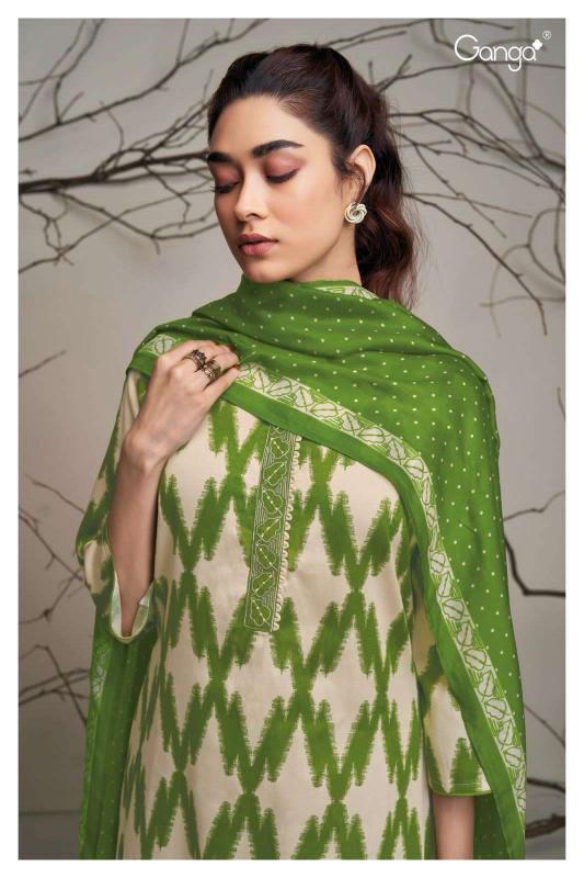Ganga Inez 2169 catalog wholesale unstitched salwar kameez material online india