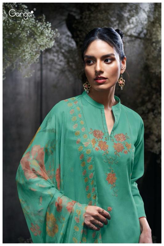 Ganga Jaeda 3414 catalog wholesale salwar kameez catalog