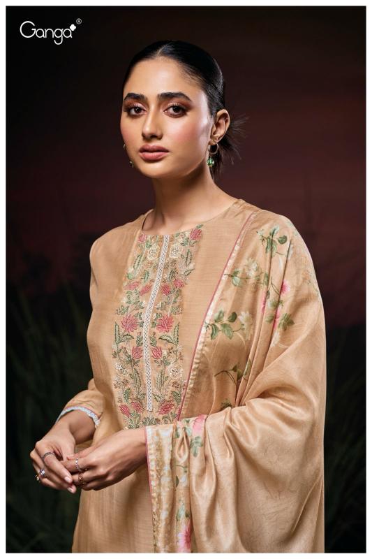 Ganga Janita 3266 catalog pakistani suits with narrow pants