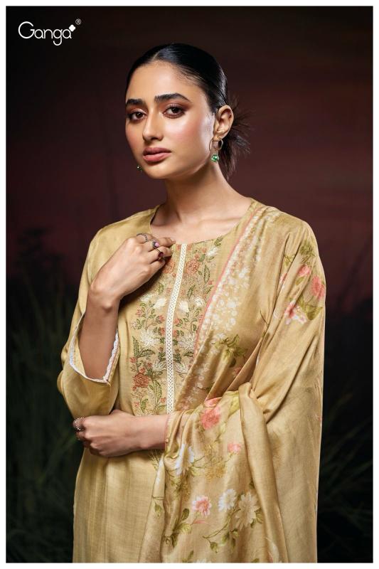 Ganga Janita 3266 catalog pakistani suits with narrow pants